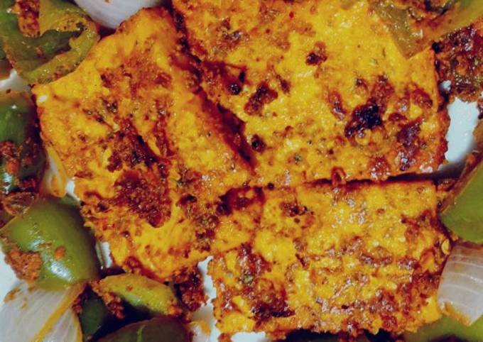 Paneer (cottage cheese) Tawa - Diet Special - Healthy