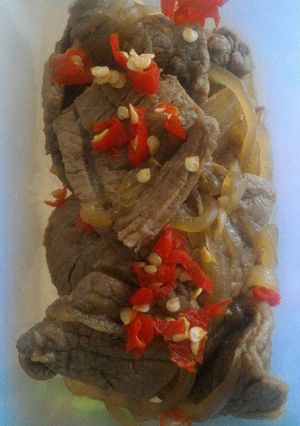Foto resep Beef teriyaki ala yoshinoya