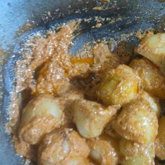 A picture of Gravy potato.