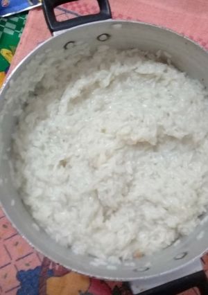 Una foto de Arroz al ajo 😊