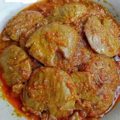 A picture of Jengkol Kalio.
