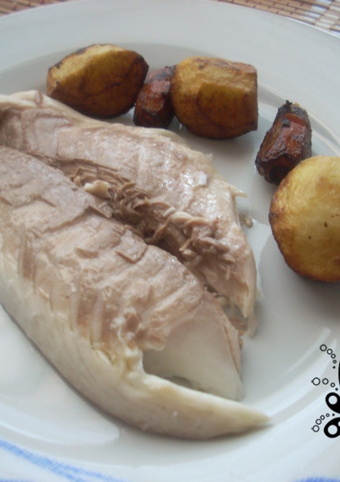 Una foto de Dorada a la sal