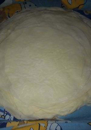 صورة لوصفة عجينة السمبوسة
