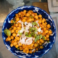 A picture of Chana chaat.