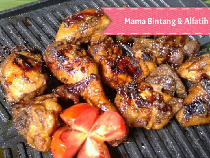 Anti Ribet, Bikin Ayam bakar /panggang bumbu bawang bombay Bahan Sederhana