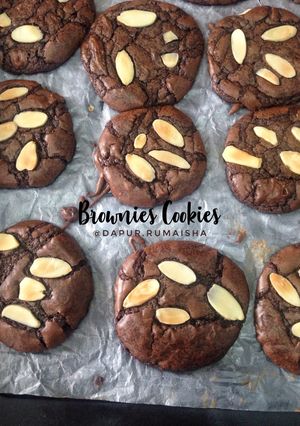 Foto resep Brownies Cookies (chewy) no mixer