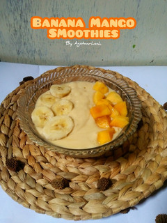 Foto resep Banana Mango Smoothies