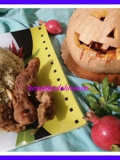 عکسی از دستور چلو ماهیچه