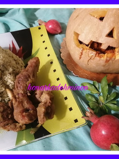 عکسی از دستور چلو ماهیچه