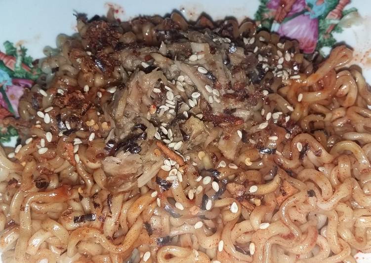 Resep Mie Samyang Tuna Pedaass, Bisa Manjain Lidah