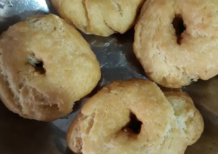 Donat jadul tanpa topping