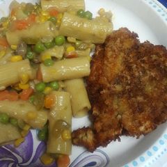 A picture of Pasta and Beef.