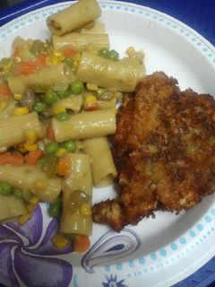 A picture of Pasta and Beef.