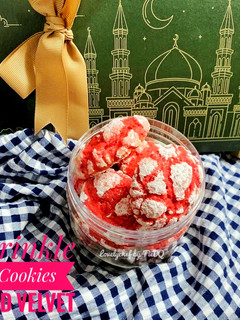 Foto resep Crinkle Cookies Red Velvet