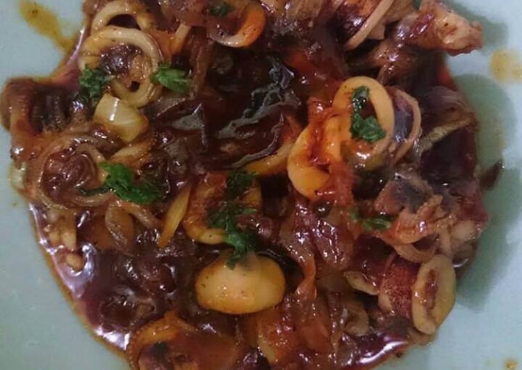 Resep Cumi saus madu, Sempurna