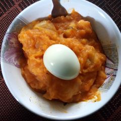 A picture of Yam porridge.