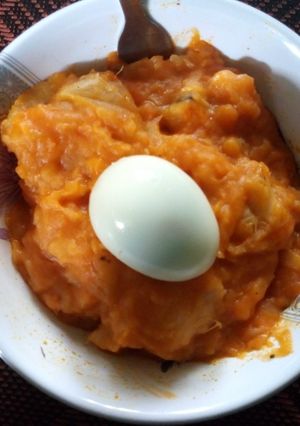 A picture of Yam porridge.