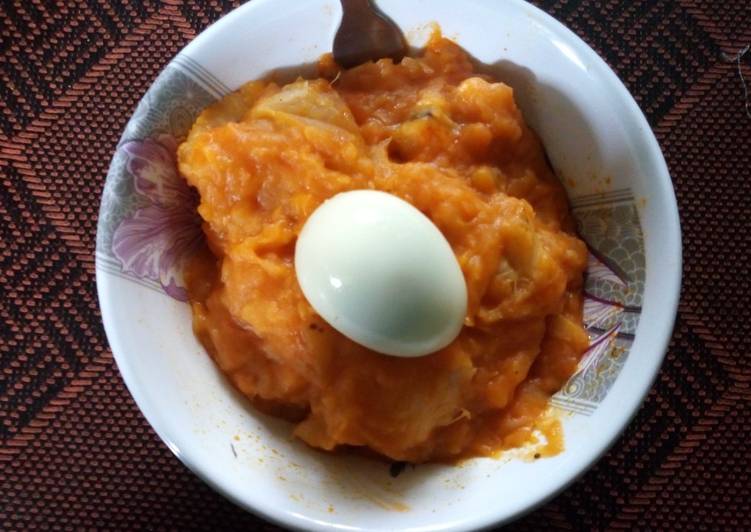 Recipe of Super Quick Homemade Yam porridge | Satisfyingrecipe.web.app