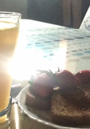 صورة لوصفة فرنش توست صحي 🍓