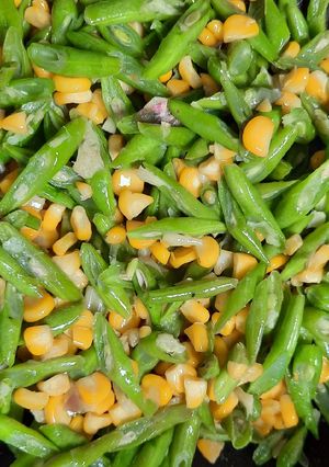 Foto resep Tumis buncis jagung