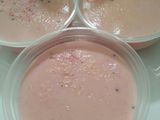 Puding leci dragon fruit (silky puding)