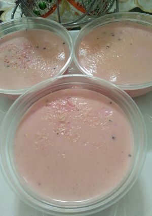 Foto resep Puding leci dragon fruit (silky puding)