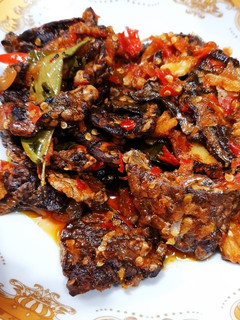 Foto resep Sambal paru mercon