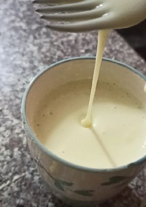 Una foto de Leche condensada casera