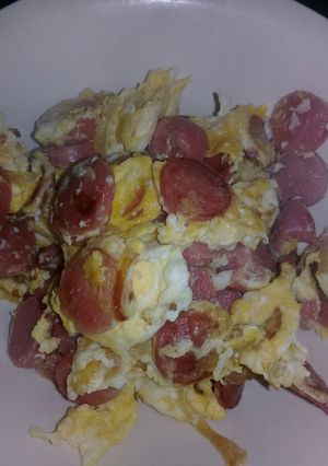 Una foto de Revuelto de huevos 🍽