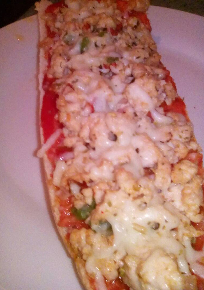 Una foto de Panini de pollo