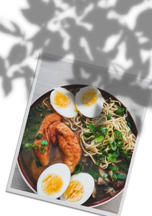 Une photo de Ramen au poulet facile