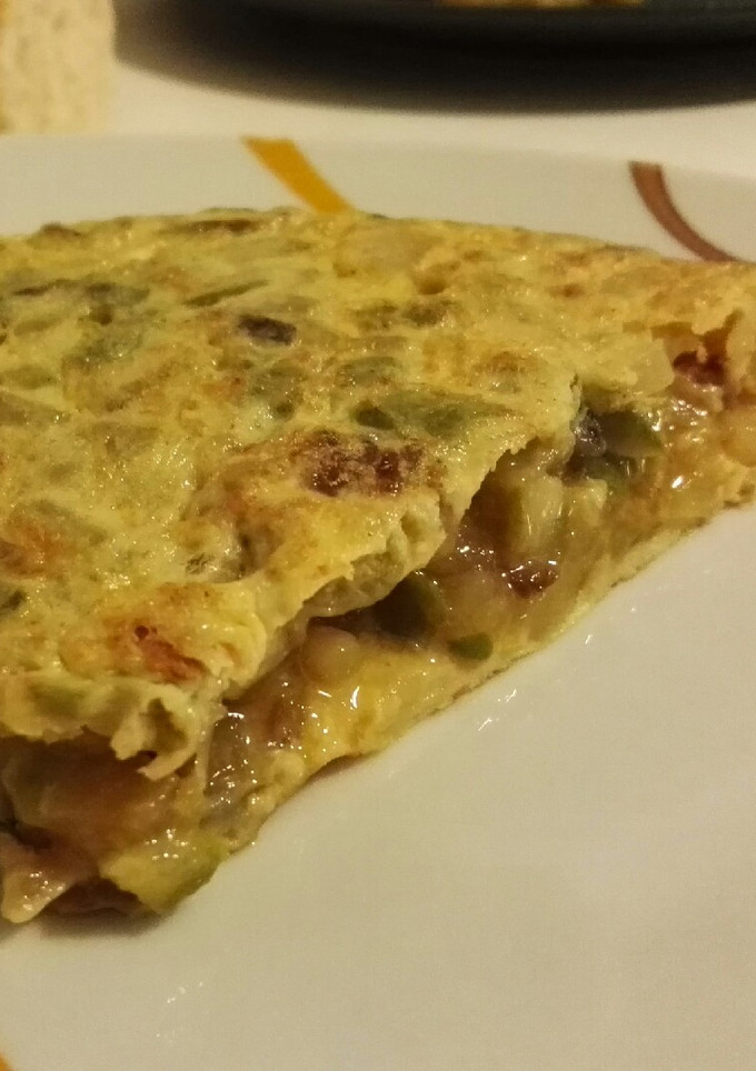 Una foto de Tortilla de espárragos trigueros