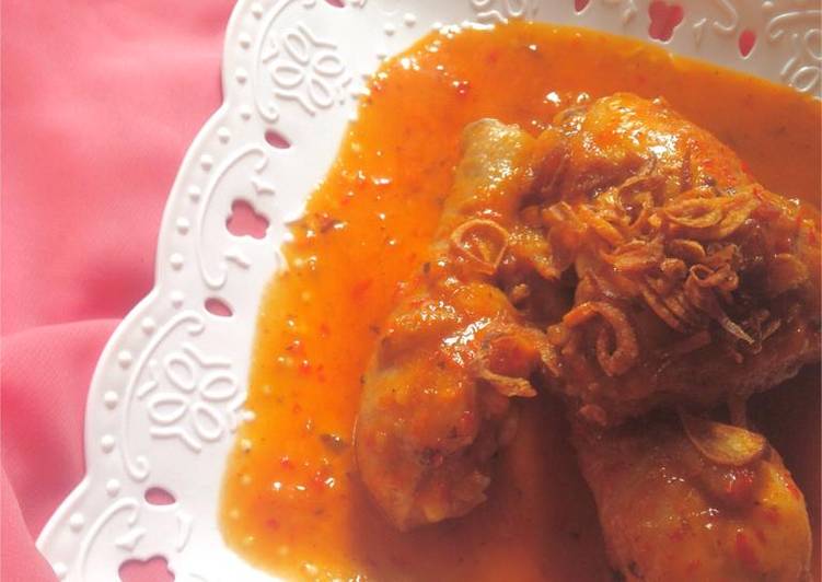 Proses memasak Ayam Masak Habang Anti Gagal