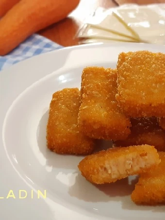 Cara Mudah Membikin Resep Nugget sehat ayam Wortel yang Bisa Manjain Lidah Anti Ribet, Lezat Sekali