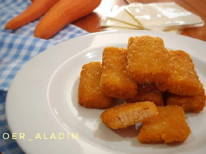 Cara Mudah Membikin Resep Nugget sehat ayam Wortel yang Bisa Manjain Lidah Anti Ribet, Lezat Sekali