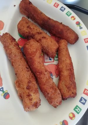 A picture of Fish fingers.