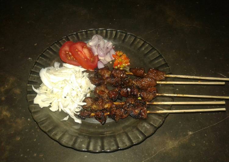 Sate kambing empuk