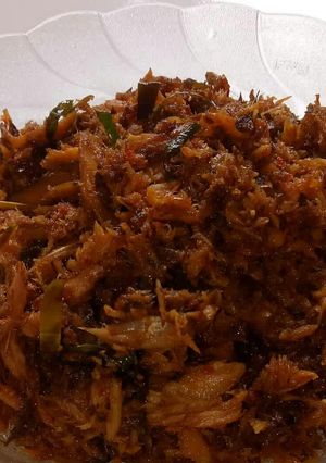 Foto resep Tongkol suwir daun jeruk