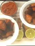 Masala purple yam / kand