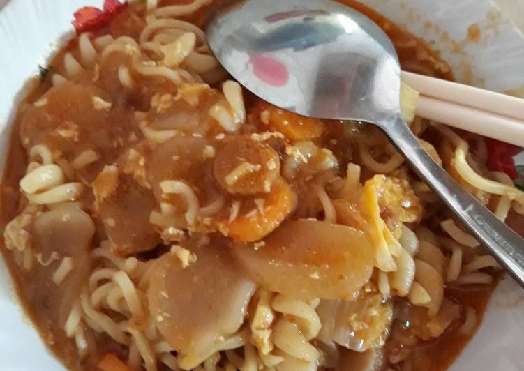 Resep Seblak mie yang Menggugah Selera