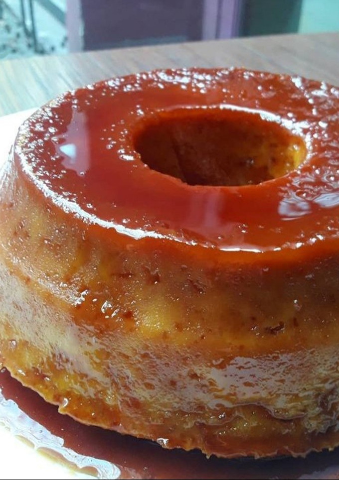 Una foto de Budín de pan tradicional, clásico