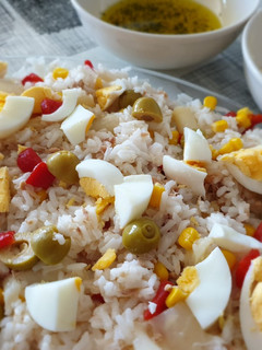 Una foto de Ensalada de arroz