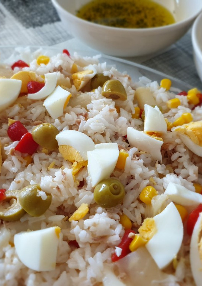 Una foto de Ensalada de arroz