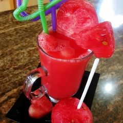 Whosayna’s Watermelon Mocktail A picture of Whosayna’s Watermelon Mocktail.