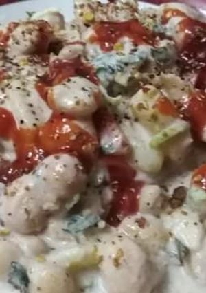 A picture of Mazedaar dahi phulkiyan.