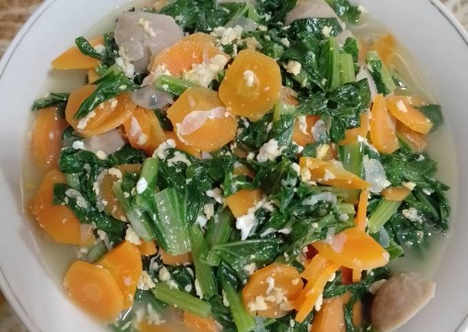 Resep Sayur Cah Sawi Caisim Wortel Bakso Oleh Febry Widya Cookpad