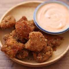 Air fry chicken tots A picture of Air fry chicken tots.