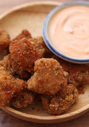 A picture of Air fry chicken tots.
