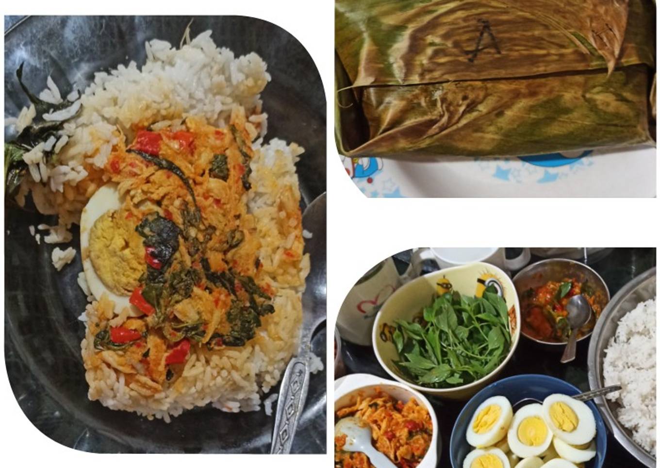 27. Nasi bakar ayam suwir