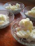 Nieve con leche condensada